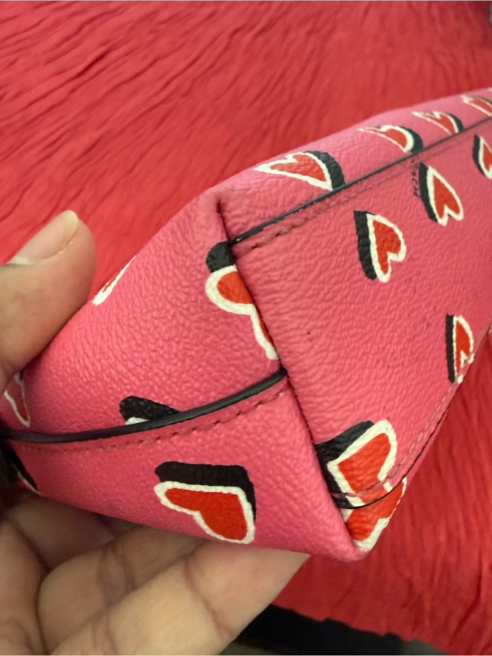 Coach cosmetic pouch
